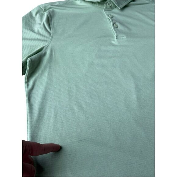 Lululemon Evolution Short Sleeve Polo Shirt Creamy Mint Size M - Picture 9 of 11
